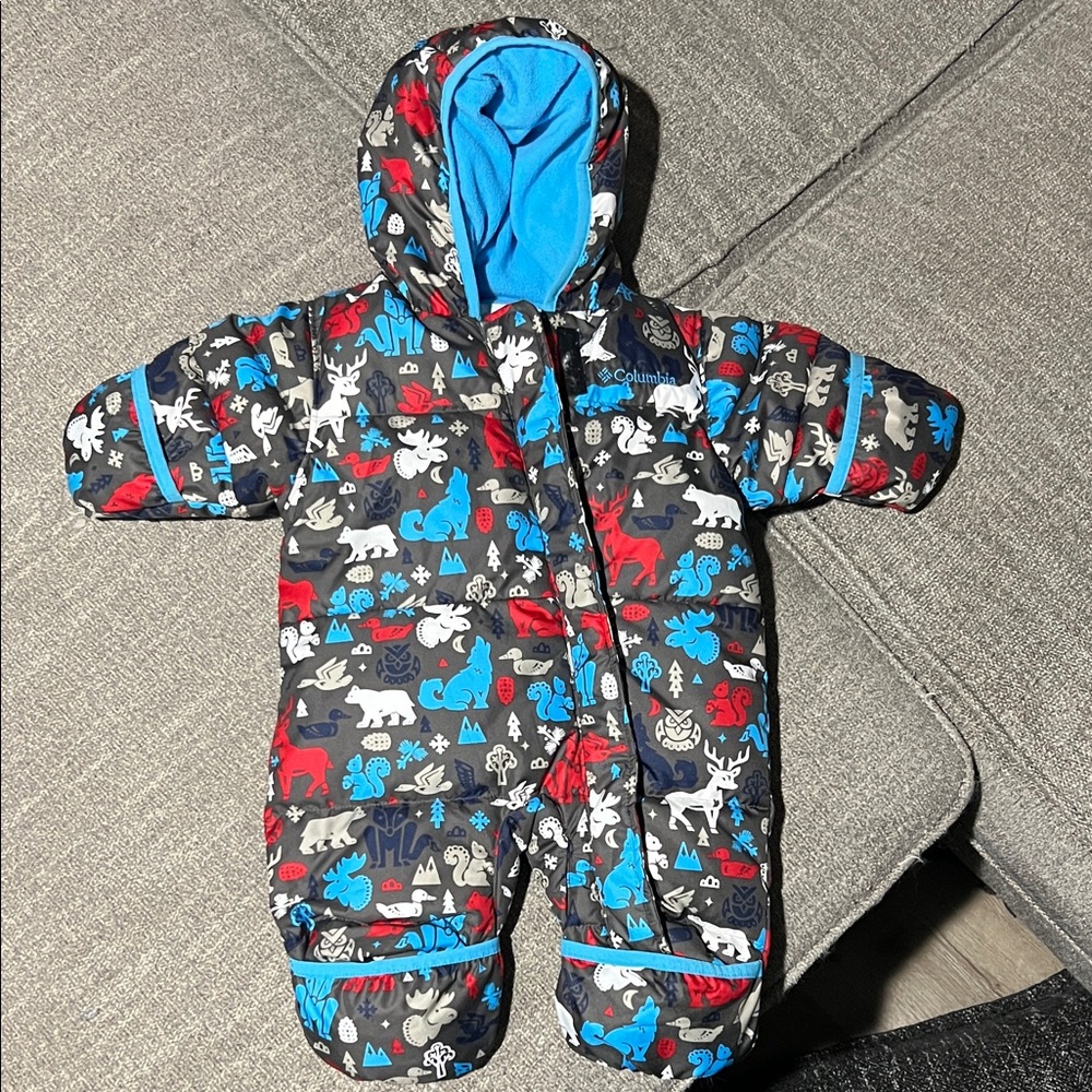Columbia Infant Print One Piece Snow Suit